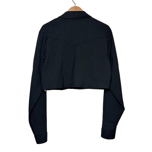 ASOS Design | Men | Black Smart Cropped Light Trucker Jacket | Size Medium - Picture 2 of 12